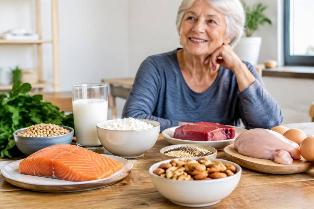 Aliments riches en protéines pour personnes agees : les meilleurs choix pour préserver les muscles